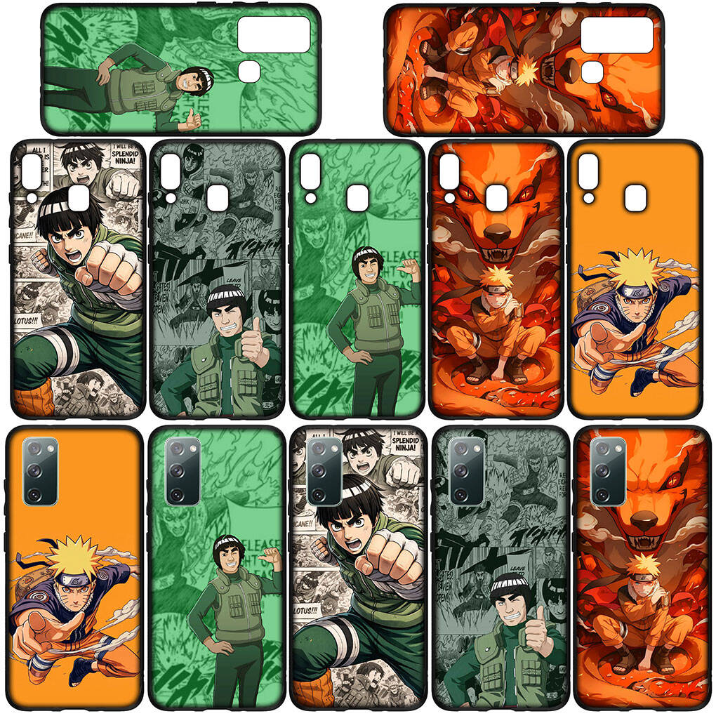 Phone Case for iPhone 17 15 16 Plus Xiaomi Poco X7 X6 F8 F7 C85 C75 C71 Redmi Note 14 12 11 13 Pro Max A4 14C 13C Coque Rock Lee Narutos Anime Cover