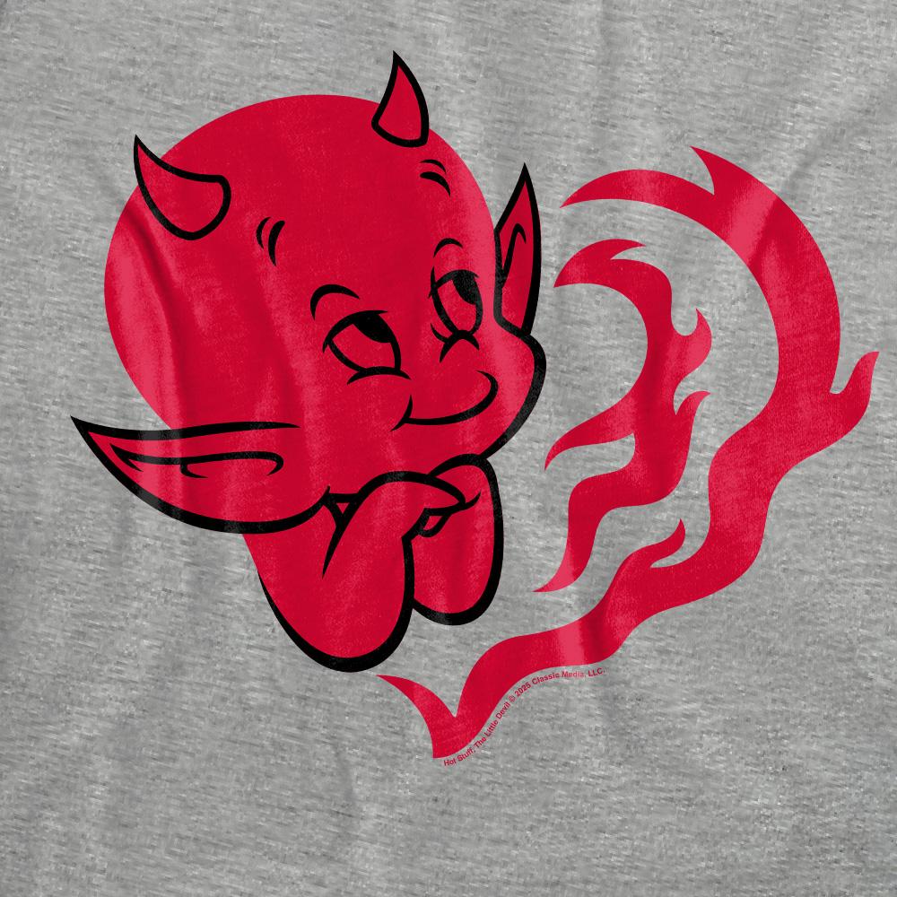 Hot Stuff Unisex Adult Heart T-Shirt