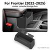 Suitable for Nissan 2022-2025 Frontier Frontier Armrest Box Hanging Boxes for Car Use with Central Compartment Storage Boxes
