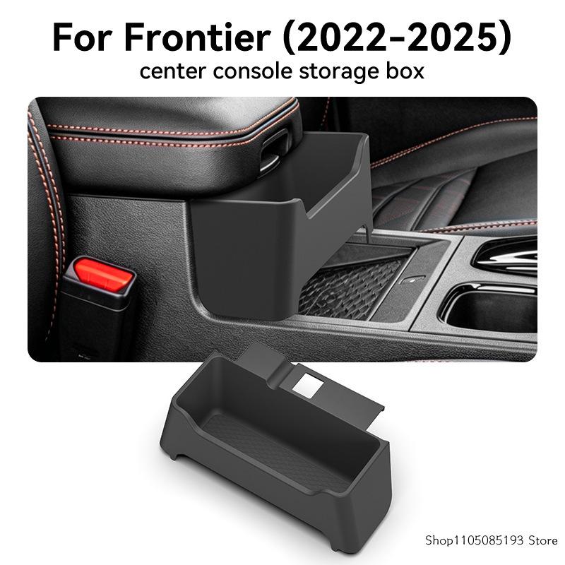 Suitable for Nissan 2022-2025 Frontier Frontier Armrest Box Hanging Boxes for Car Use with Central Compartment Storage Boxes