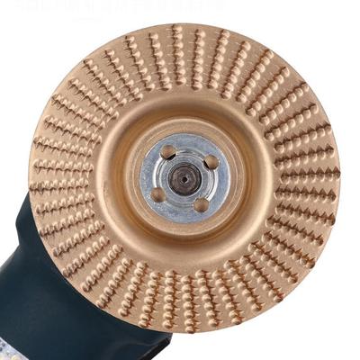 1/3Pcs New Wood Grinding Wheel Arc/Flat/Bevel Wood Polishing Wheel Angle Grinder Disc Carbon Steel Shaping Carving Sanding