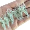 510/20Pcs Goture Shrimp Lures For Freshwater Saltwater, Luminous Shrimp Bait Set With Sharp Hook And Bead
