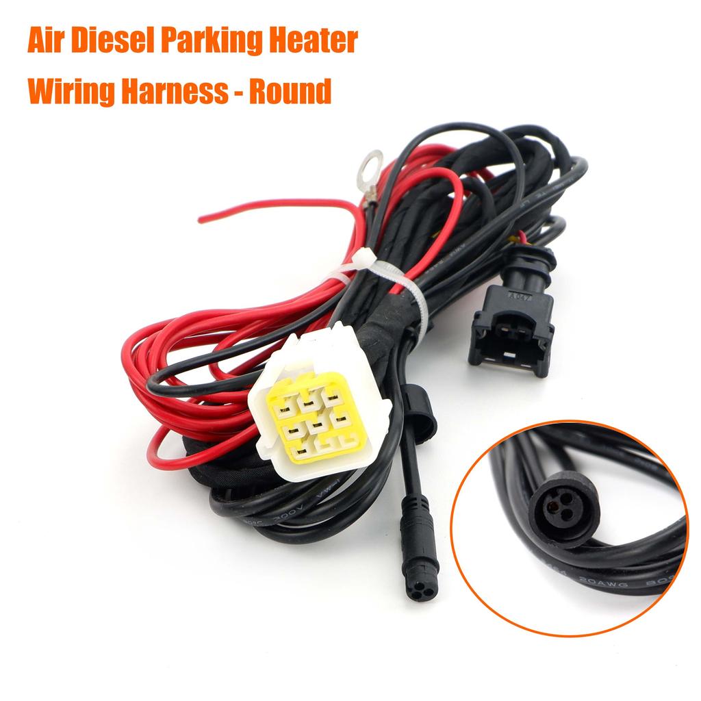 12V / 24V 2KW 3KW 5KW 8KW Air Diesel Heater Monitor Switch Control Controller Board Motherboard Wire harness For Car Truck Van
