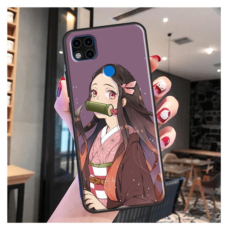 Demon Slayer Kimetsu no Yaiba Funda For Xiaomi Redmi Note 10S 9S 8T 9 Note 10 Pro Note 11 Pro Redmi 9C 9A 9T Soft Case