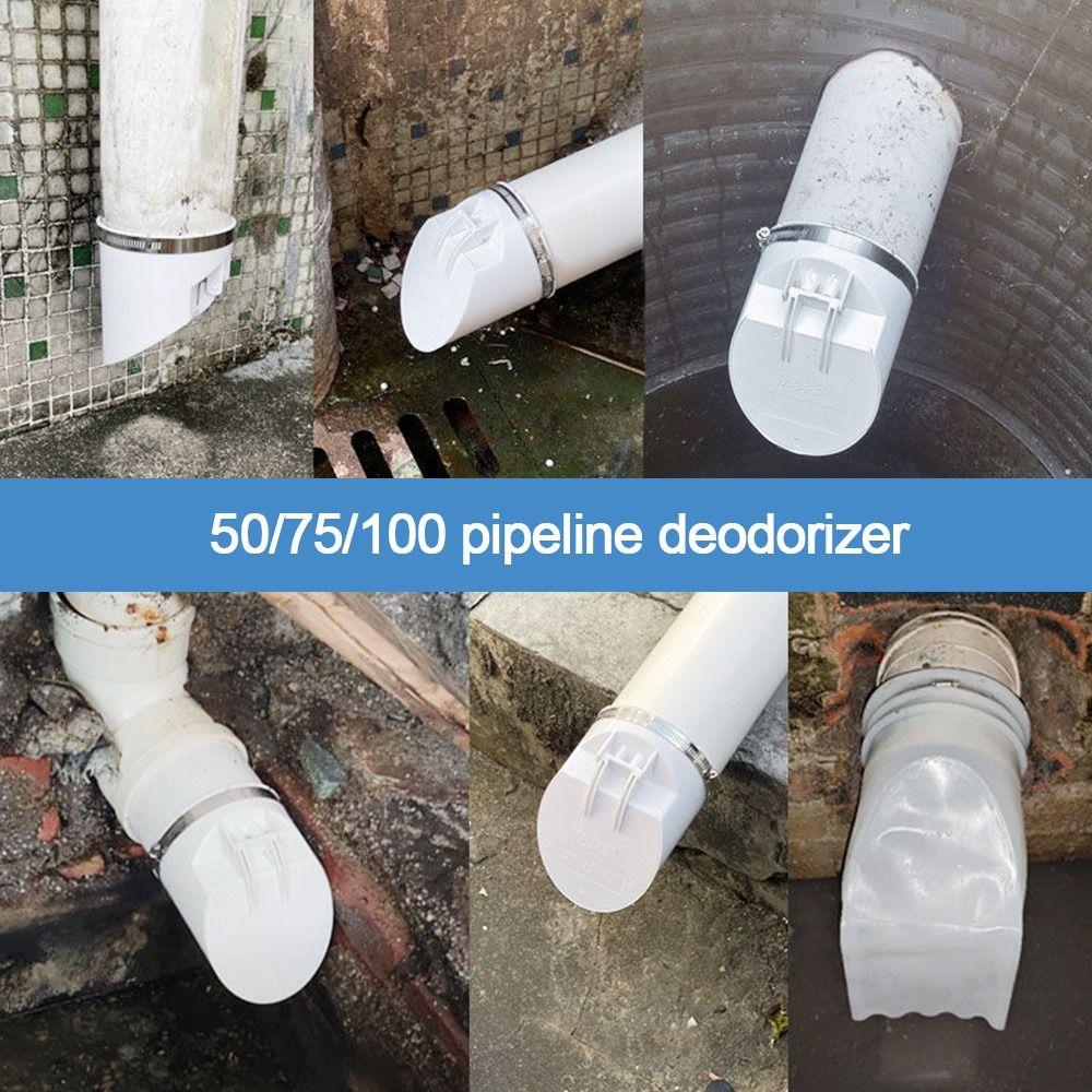 50-110mm Drainage Pipe Floor Drains Rain Pipe Cap  Outdoor Balcony Bathroom Accessory