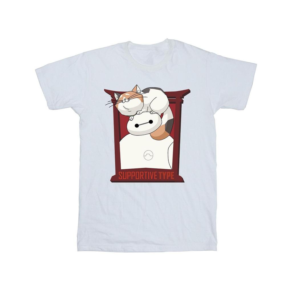 Disney Mens Big Hero 6 Baymax Frame Support T-Shirt