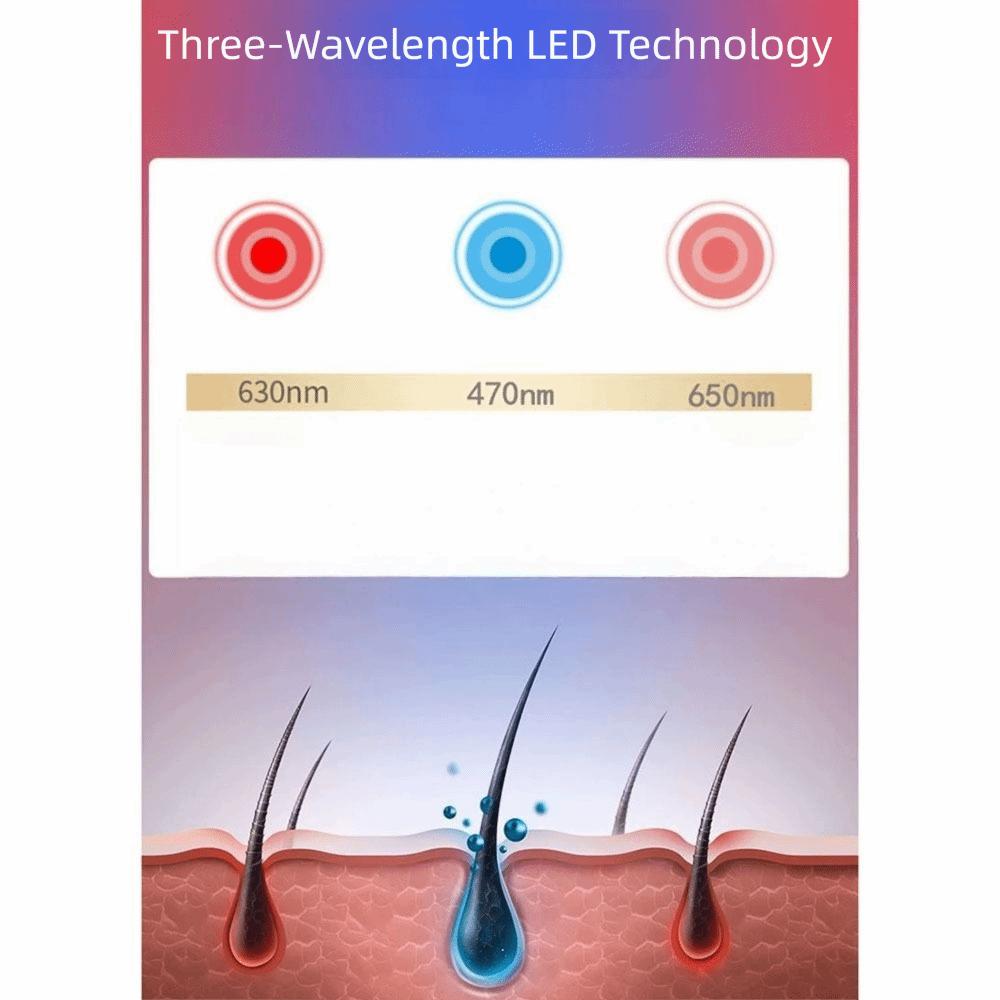 48/70 LED Hair Growth Device Red Blue Light Laser Hair Care Cap  for Men and Women