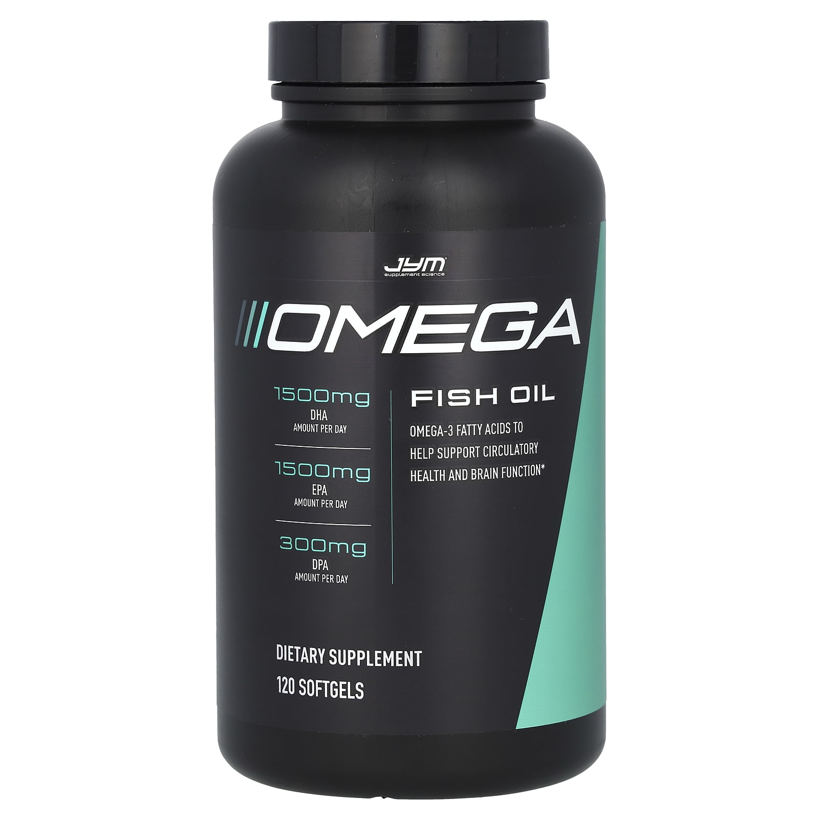 

Omega Fish Oil, 120 Softgels (1,300Mg per Softgel)