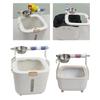 Bird Toilet Stand Removable Bucket Easy Potty Training Climbing Perch Stand for Small To Large Parrots Cockatiels