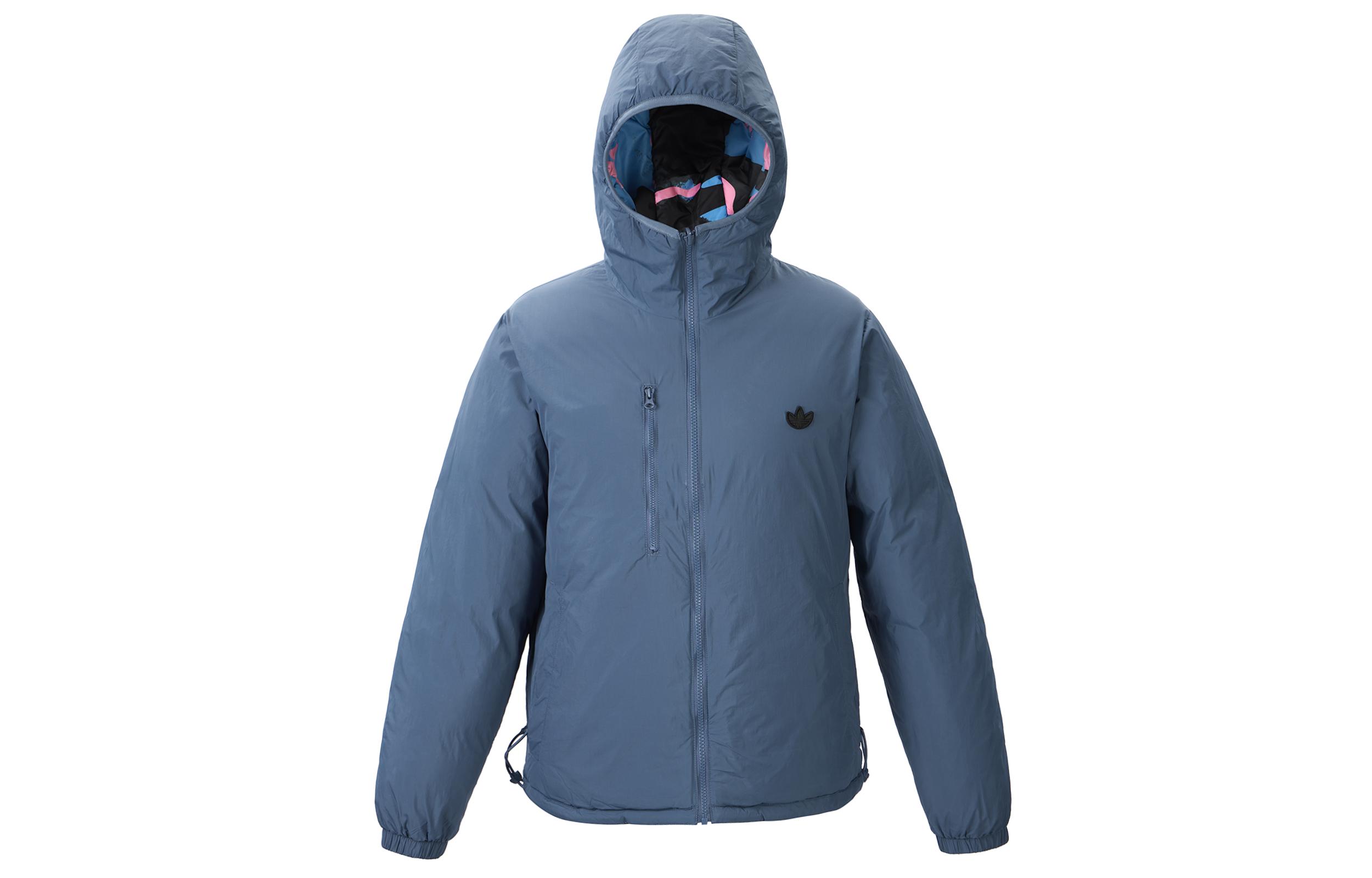 Adidas Originals Down Jacket Men s Black/Pink/Navy Blue HP1106 L