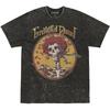 Grateful Dead - Best Of Cover Dip Dye-Mineral Wash - Black T-shirt