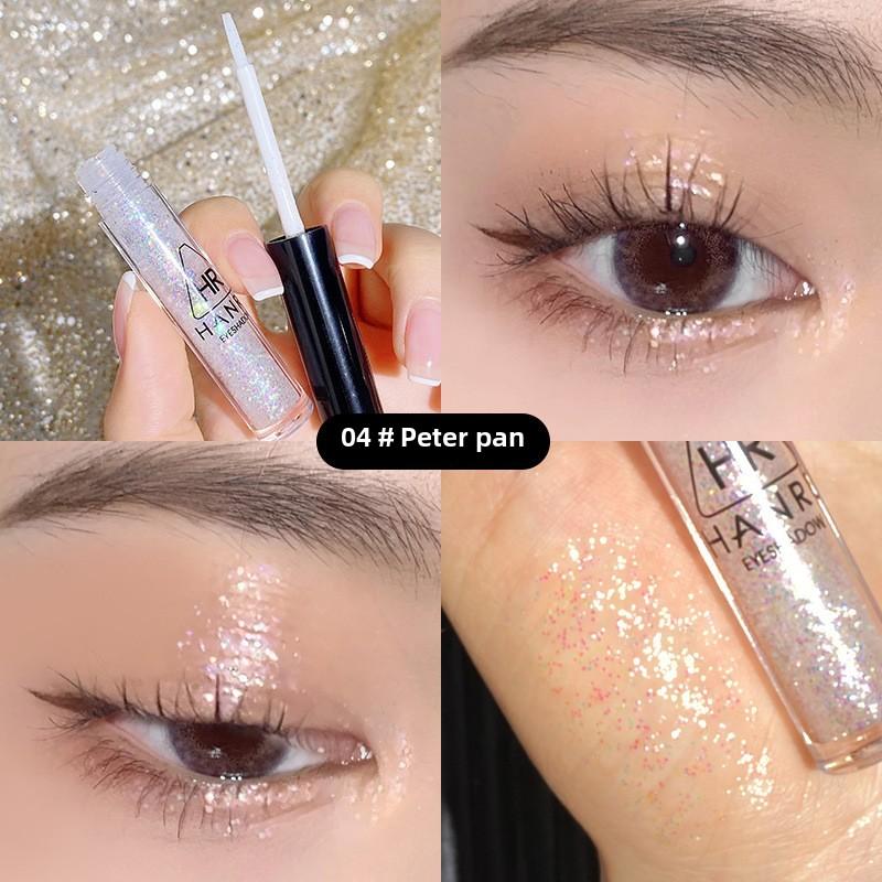 Shimmer Liquid Eyeshadow, Waterproof Long-Lasting Glitter Eye Makeup