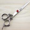 6.0-Inch Glossy Big Dragon Hairdressing Scissors - Straight & Thinning Shears for Barbers