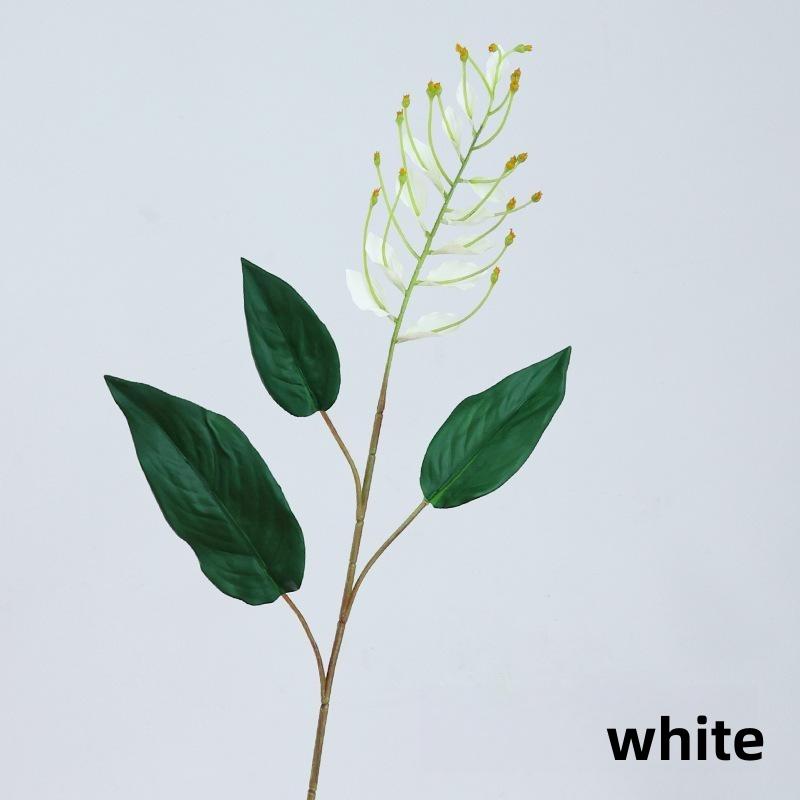 Simulated Plant Single Branch Crab Claw Orchid Overseas Wholesale New Chinese Home Model Room Decoration Simulated Flower