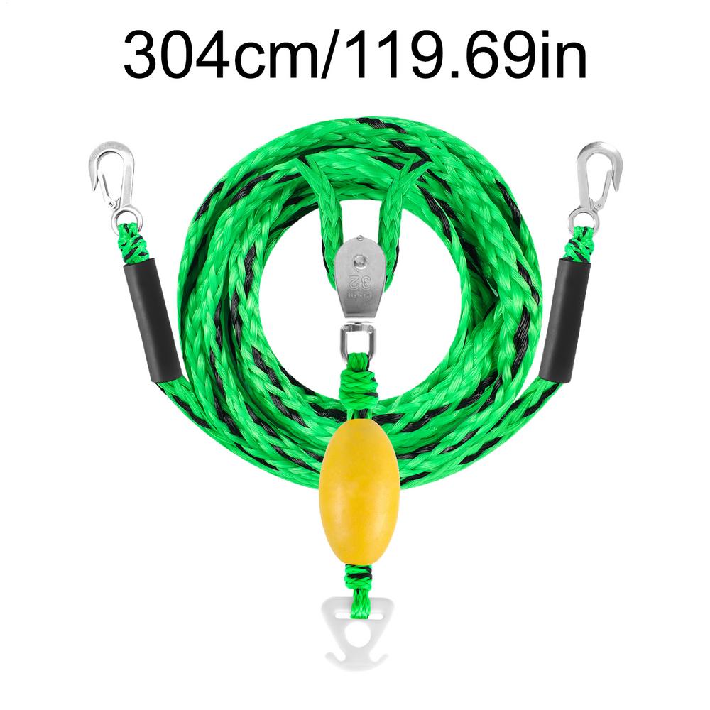 Water Ski Tow Harness Boat Tow Rope Control Ski Harness High Strength 4 Riders Tow Rope Pulling Towing Tube For Water Ski