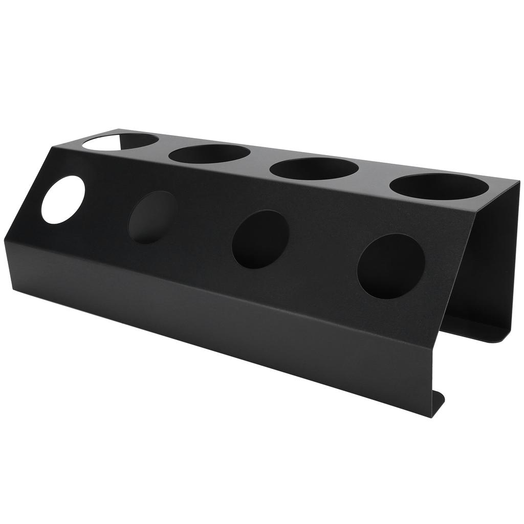 Soda-Flaschen-Trockengestell, 4 Löcher, Flaschen-Abtropffläche mit Abtropffläche für Küchenrestaurants