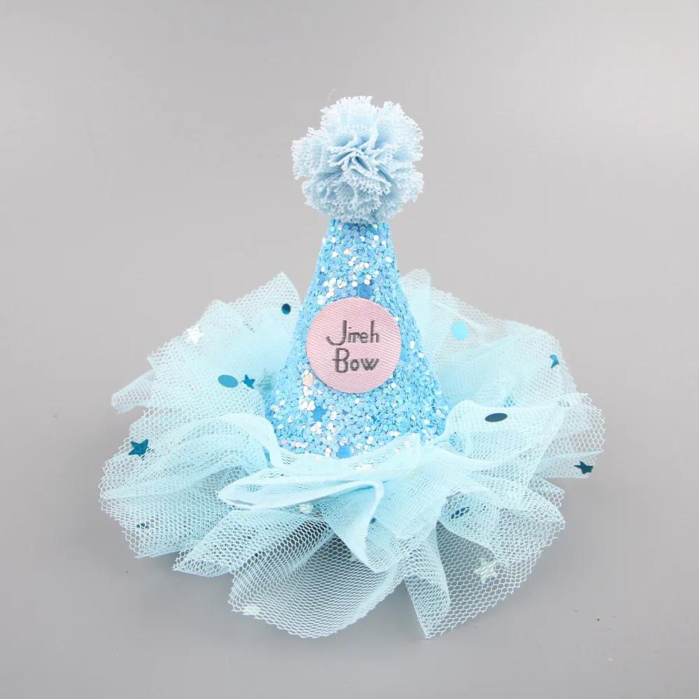 1PC Funny Cat Cap Plush Head Cover Cute Cat Dog Woven Warm Headdress Pet Hat Kitten Puppy Cosplay Costume Accessories