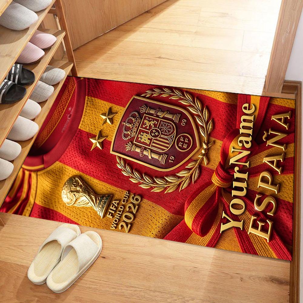Galatasaray Customize Your Name Carpet Suitable For Balcony Foyer Outdoor Playrooms Antislip Carpet Anime Office Decor Wedding Party Gift