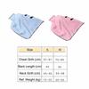 Large Size Cut Pet Bath Robe Microfiber Fabric Dog Drying Coat  Small Medium Pets