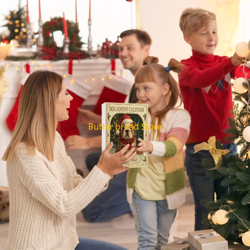 W89C Blind Boxes For Dog Enthusiasts With Christmas Tree Decorations And Collectibles