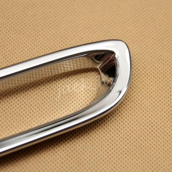 Chrome Rear Bumper Reflector Fog Light Cover For Nissan Qashqai 2018-