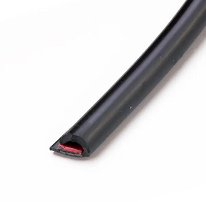 

Поездки для дверей автомобиля, резиновые защитные края, 10 м, полоски, молдинги для боковых дверей, клейкая защита от царапин, автомобиль для автомобилей, авто чёрный