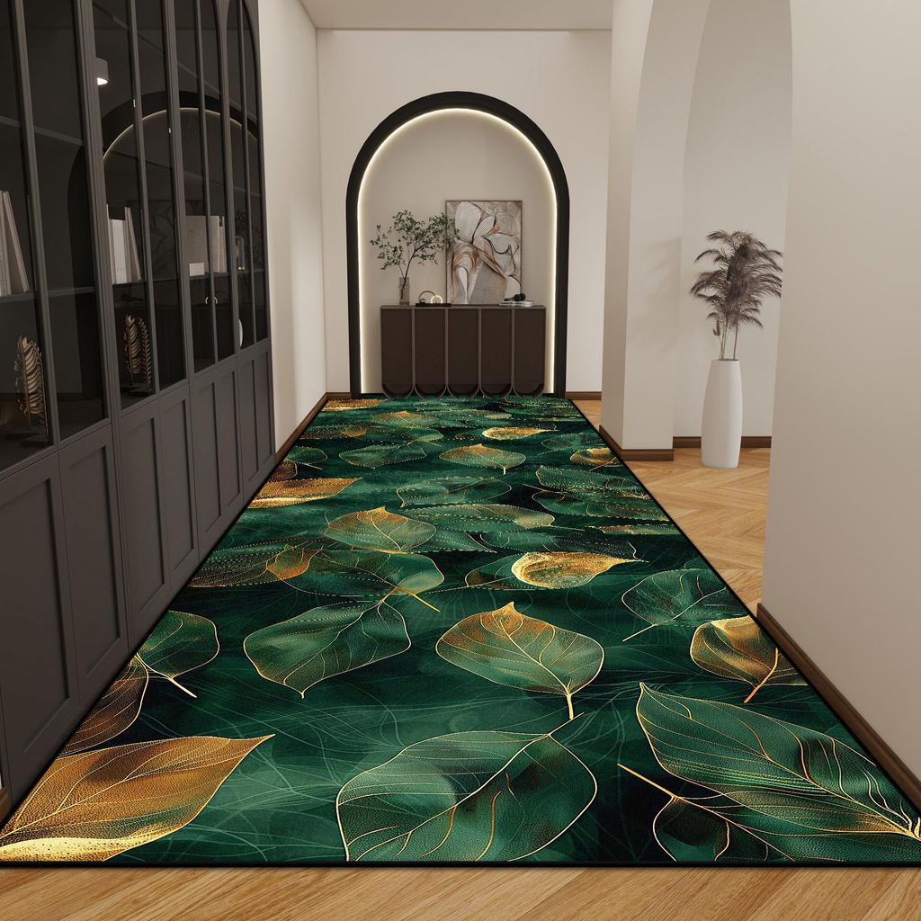 Marble Luxury Decoration Long Corridor Carpet Living Room Runner Rug Hotel Party Aisle Floor Mat Home Room Doorway Hallway Rugs