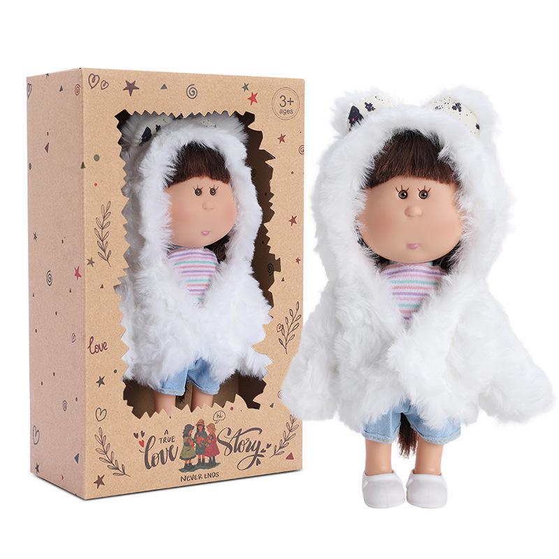 24cm Princess Mia Potato Doll Gift Box Set: Dress-up Barbie Doll for Girls