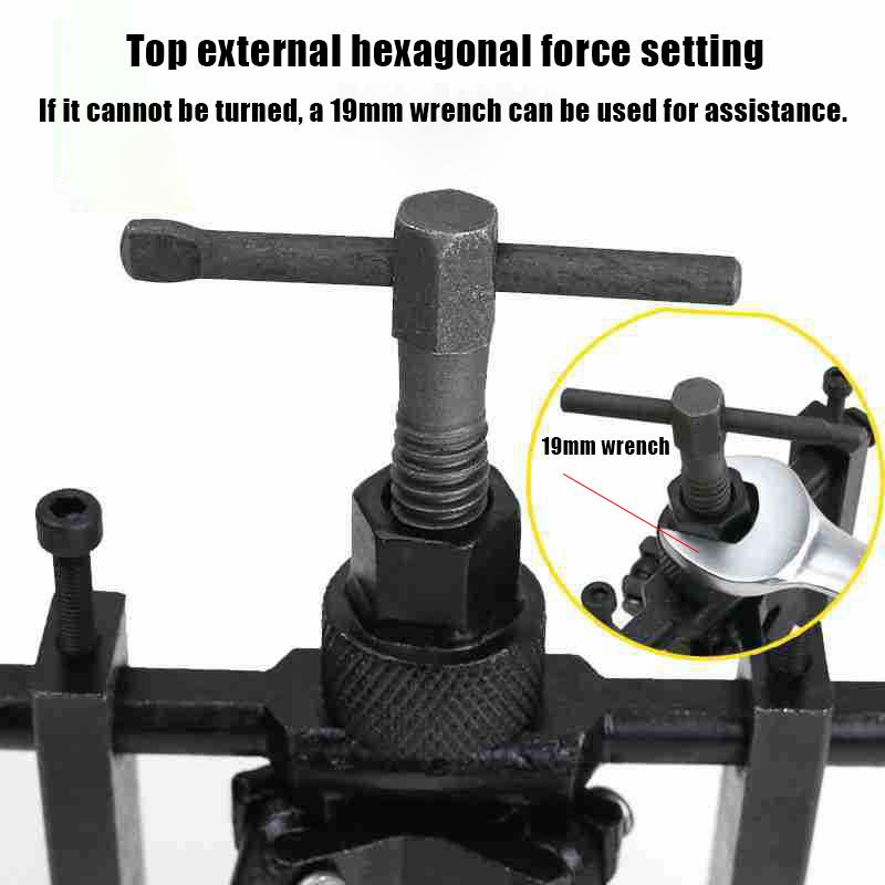 Narzędzie do ściągania łożysk 3-szczękowe Zestaw narzędzi do naprawy i demontażu samochodów Ściągacz trójramienny Oszczędzające pracę usuwanie łożysk samochodowych