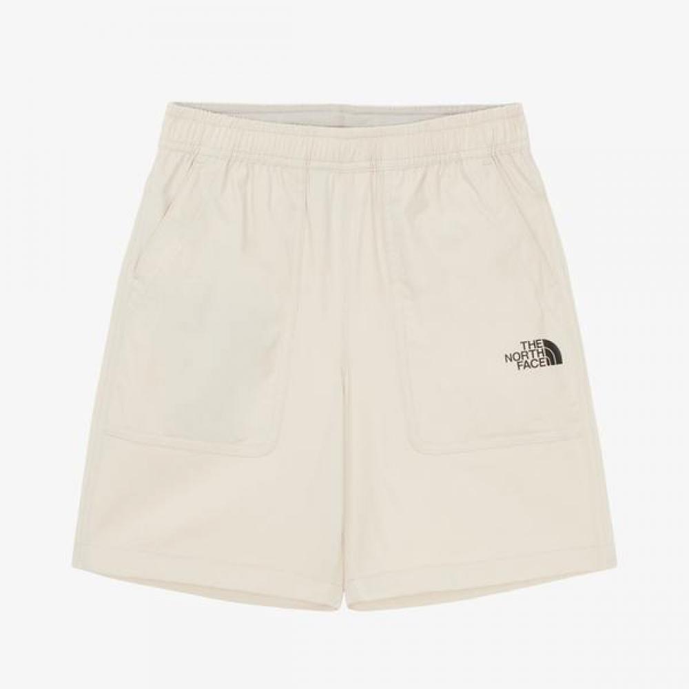 The North Face Kids Ice Day Shorts Cream Beige Ns6nr07t