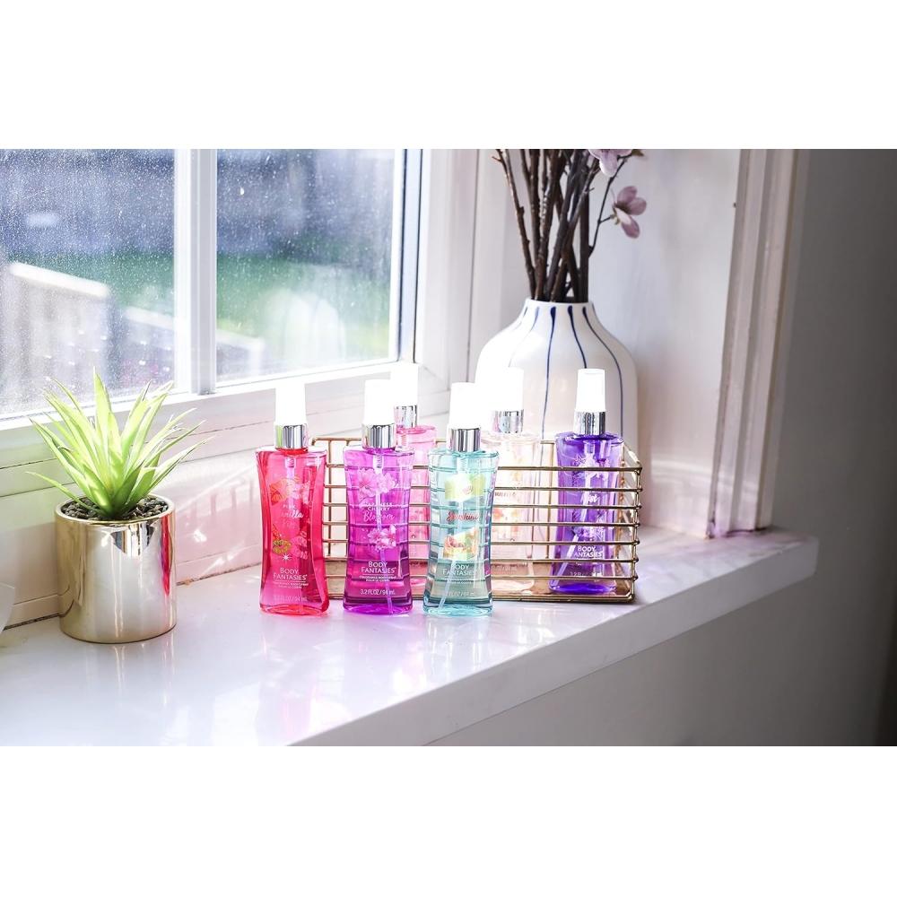 Body Fantasies Signature Pink Sweet Pea Fantasy By Parfums De Coeur Body Spray 8 Oz