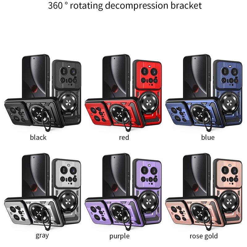 Heavy Duty Armor Case For Xiaomi 15 Ultra Mi 14 Ultra Protective Cover Ring Stand Holder Shockproof Fundas Coque Capa