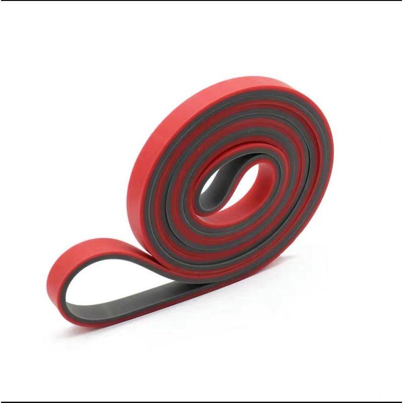 

Band Fitness Female Male Elastic Force Circle Resistance Band Strength Training Squat Handy Gadget Yoga Hip Lifting Tension Band Rehabilitation 13mm red Gray