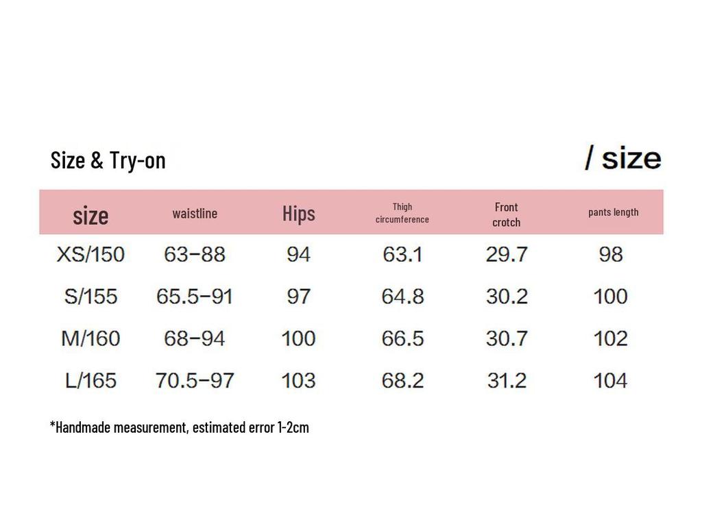 LEDING Women's High-Waist Fleece-Lined Knitted Banana Pants