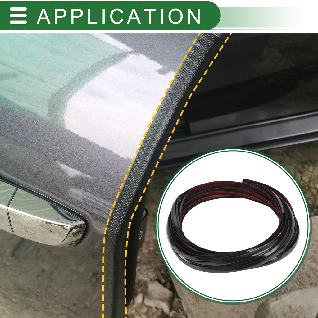 Motoforti Car Molle L Shape Door Guard Door Edge Protector Door Edge Guard Universal