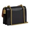 Klare Patent Leather With Smooth Leather Crossbody Bag, Shoulder Bag Small Women's Black CV425-IMBLK