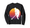 Field Hockey Lover Sunset Field Hockey Coach Accessories Sweatshirt