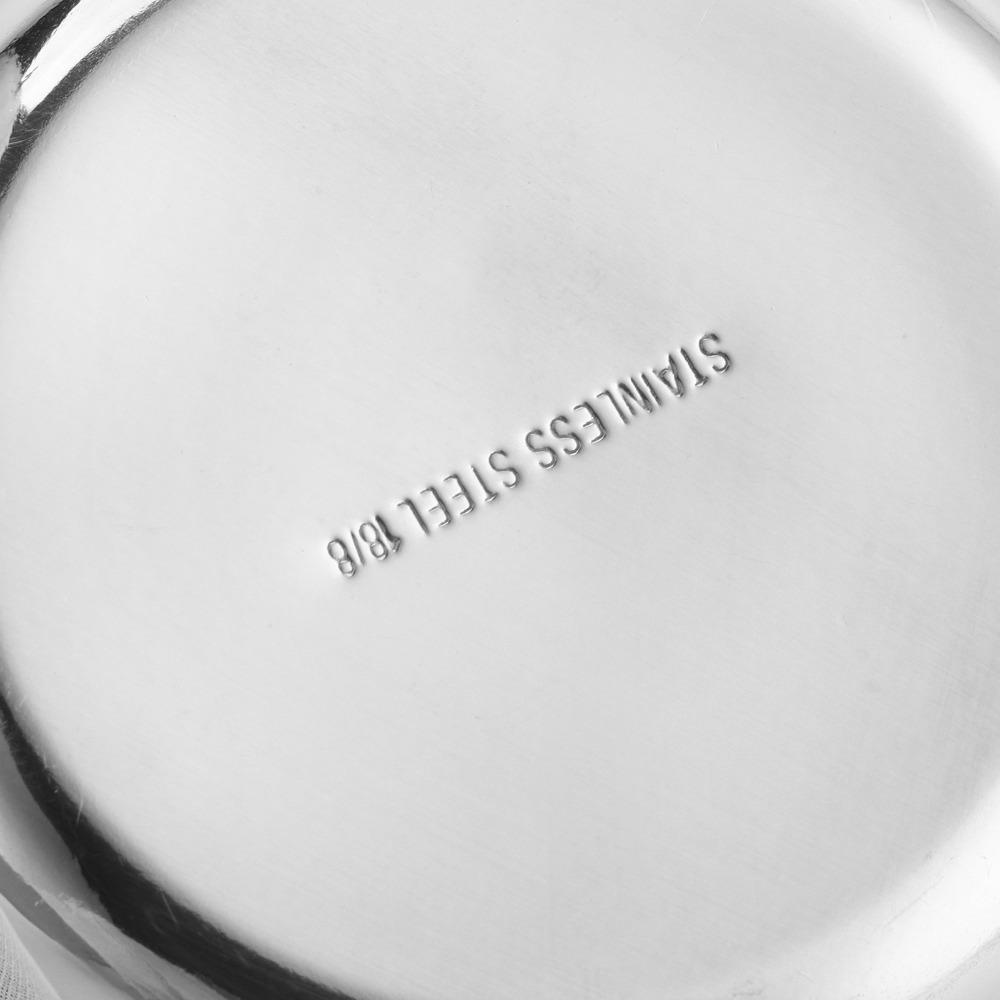 304 Stainless Steel Sugar Bowl Apple Shape Design Condiment Container Salt Box  Bar Cafe Hotel