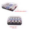 Auto-Audio-Modifikation Zinklegierung Vernickelung Mini-Sicherungshalter Stereo-Audio AFS-Sicherungshalter Stromverteilerblock Sicherungskasten