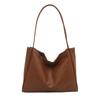Large Capacity Bag for Women In Winter New Retro Casual Texture Soft Face Commuting Fashion One-shoulder Tote Bag for Women