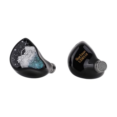 Linsoul ZiiGaat Horizon In-Ear Monitors, 1DD+2BA+2 Planar, HiFi Wired Earphones, Studio-Grade, for Musicians and Audiophiles, Natural and Balanced Tun