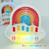 Light Up Baby Piano Keyboard Toy Adjustable Volume Multi Modes Rhythm Game Song Play Early Educational Interactive Toy Portable