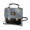 Double Usage Imitation Denim Backpack Preppy Style Shoulder Bag Tote Bag School Bag  Autumn