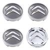 4pcs Auto Car Wheel Center Hub Caps Rim Caps Covers Emblem For Citroen C5 X AIRCROSS C3 C4 C2 Berlingo Jumper Dispatch Ami C4L Bxhm58