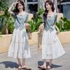 2026 Summer Women's Korean Style Elegant Slimming Skirt Set - Age-Reducing & Stunning