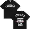 Tini Stoessel Cupido Tiro La Flecha Y La Cago Print Tshirts Men Women Clothing Hip Hop Retro T Shirt 100 Cotton Loose Tshirt