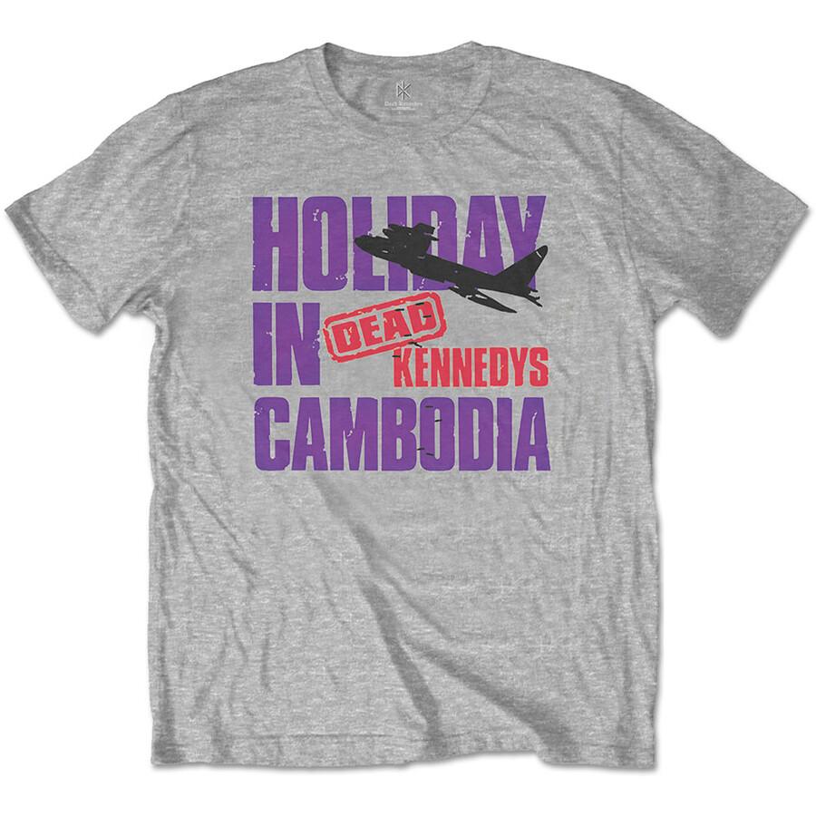 Dead Kennedys - Holiday Plane - Heather Grey t-shirt M