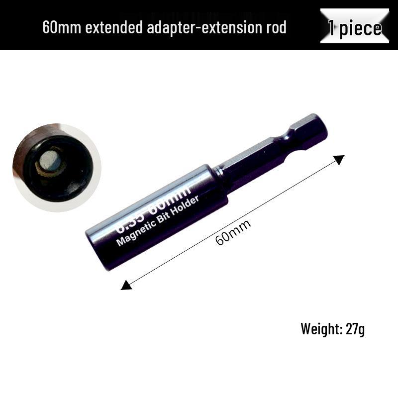

6.35mm Magnetic Hex Shank Extension Rod for Pneumatic Screwdriver