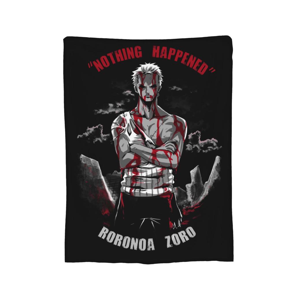 Luffy Gear 5 Flannel Throw Blankets  Blanket for Home Bedroom Soft Bedspread,
