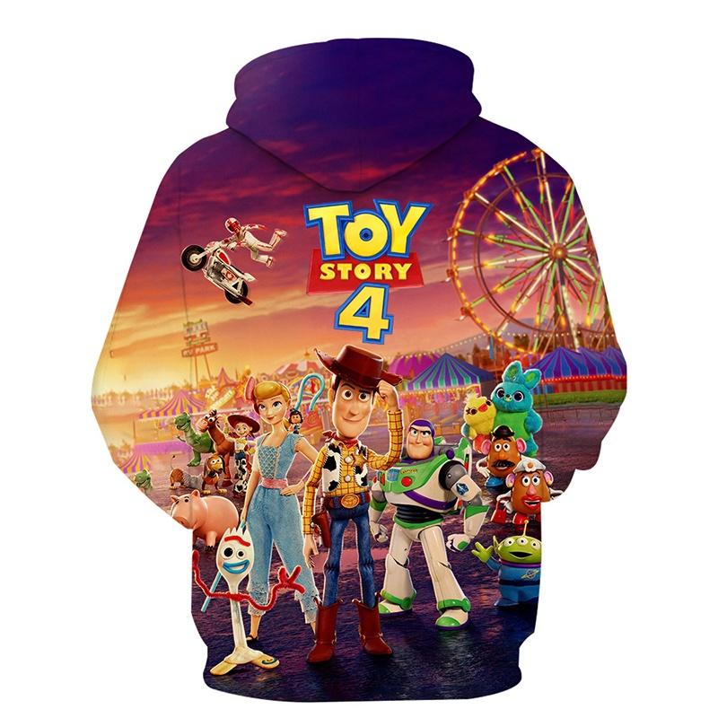 Cozy Toy Story 4 Sheriff Woody Buzz Lightyear Hoodie For Casual Comfort